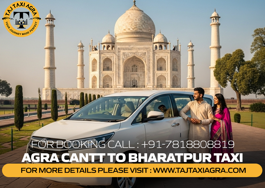Agra Cantt Railway Station to Bharatpur Taxi