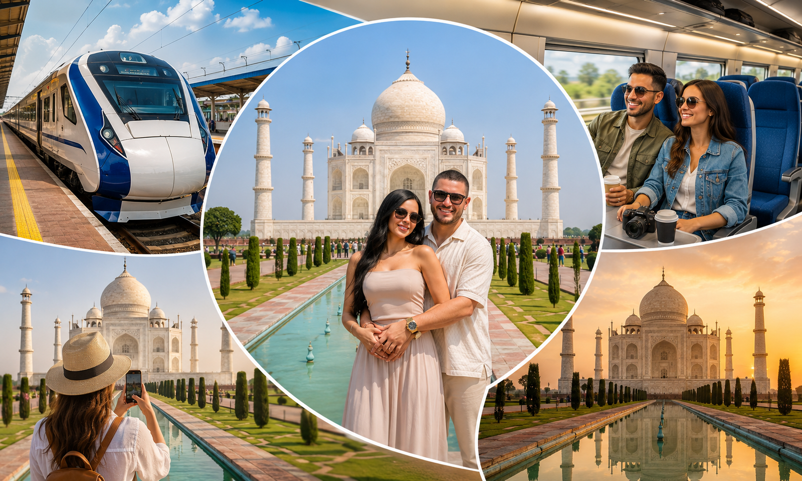 Agra Tour By Vande Bharat Train