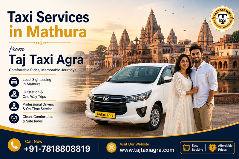 Taxi Services in Mathura